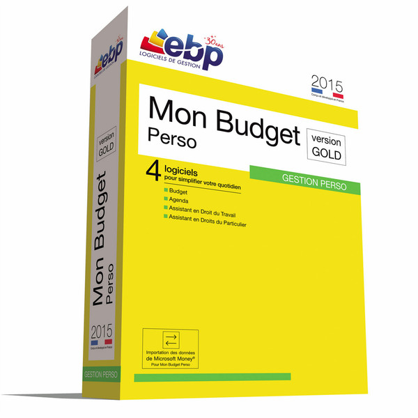 EBP Mon Budget Perso Gold 2015