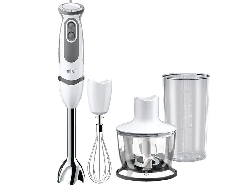 Braun MQ 5035 WH Sauce Pürierstab 750W Grau, Weiß Mixer