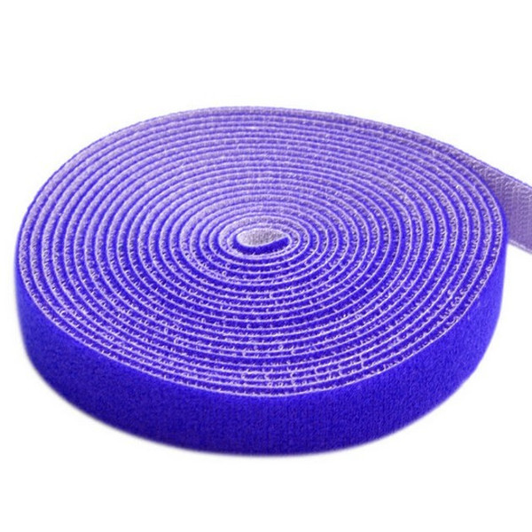 Techly Velcro Cable Tie Roll Length 25 m Width 10 mm Blue ISWT-ROLL-1025 cable tie