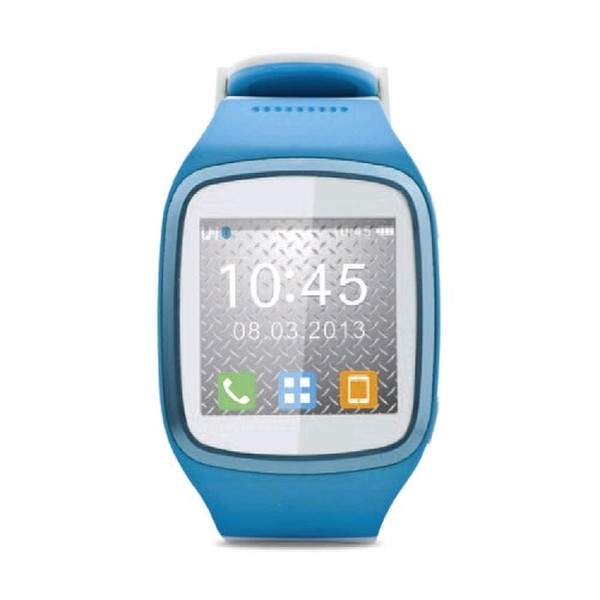 MyKronoz ZeSplash 1.54Zoll LCD 50g Blau, Weiß Smartwatch