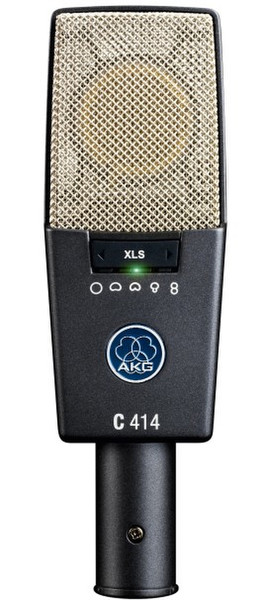 AKG C414 XLS Studio microphone Проводная Серый, Cеребряный микрофон