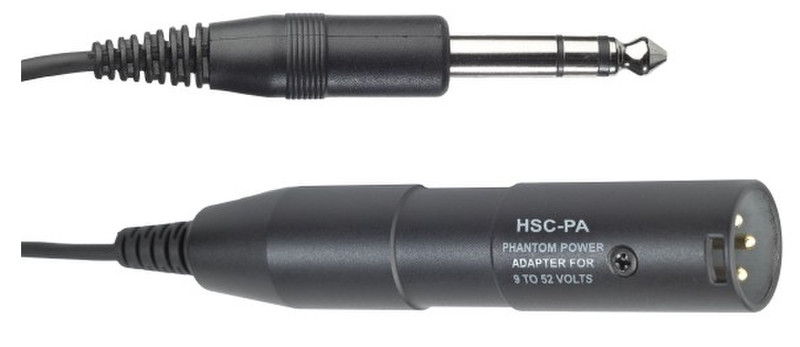 AKG 3-pin XLR - 6.3mm 6.35mm XLR (3-pin) Black