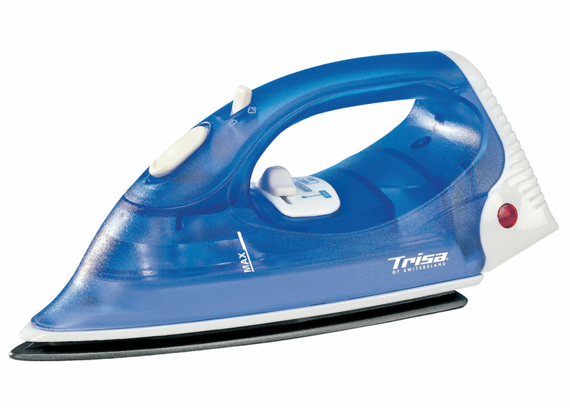 Trisa Electronics Easy Travel Dry & Steam iron Teflon soleplate Синий