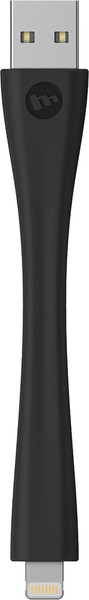 Mophie USB-LTG-4IN-BLK 0.098м USB A Lightning Черный кабель USB