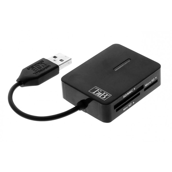 T'nB READFIRST USB 2.0 Schwarz Kartenleser