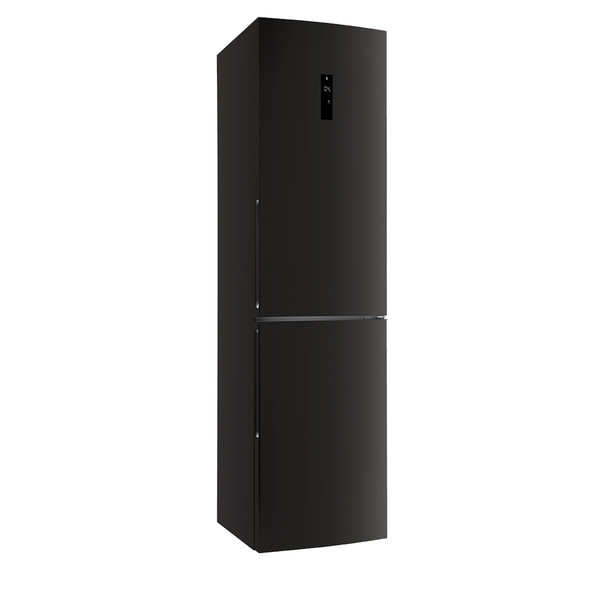 Haier C2FE636CBJ freestanding 352L A+ Black fridge-freezer