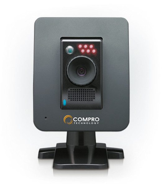 Compro TN96P IP security camera Innenraum Kubus Schwarz Sicherheitskamera