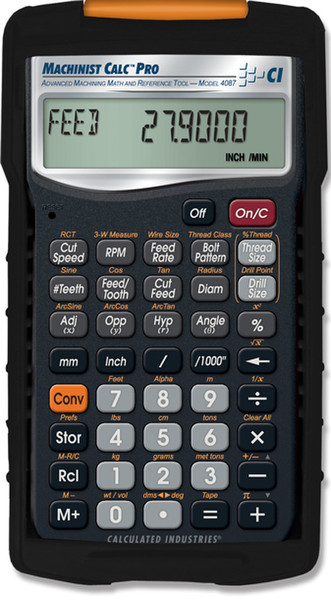 Calculated Industries Machinist Calc Pro Pocket Scientific calculator Black