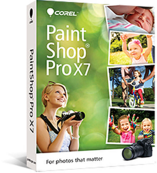 Corel PaintShop Pro X7, DE