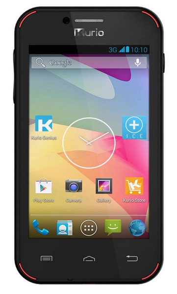 Kurio C14500 4GB Black smartphone