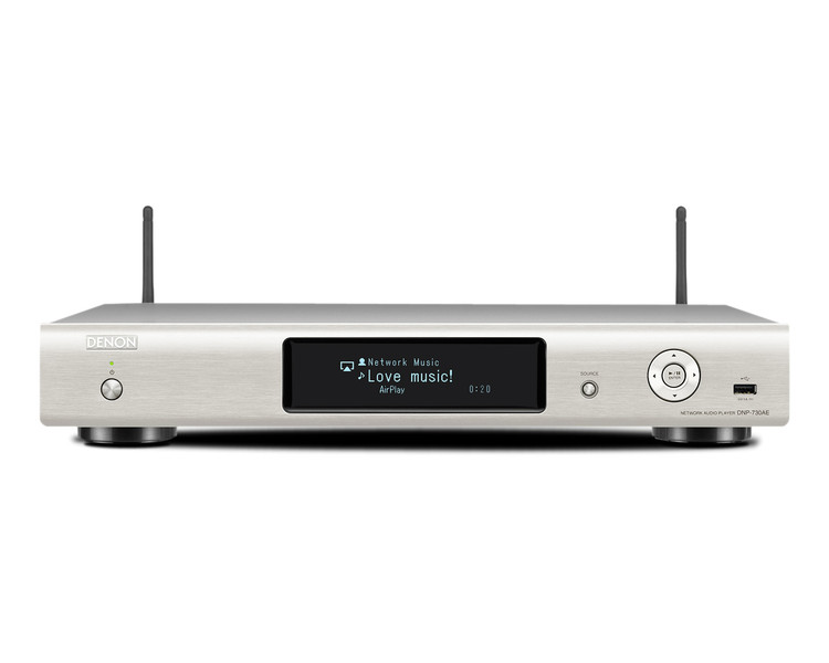 Denon DNP-730AE Ethernet LAN Wi-Fi Silver digital audio streamer