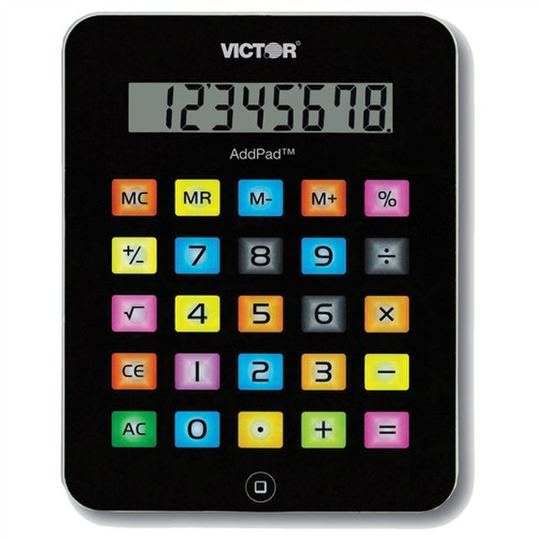 Victor Technology 919 Tasche Basic calculator Schwarz Taschenrechner