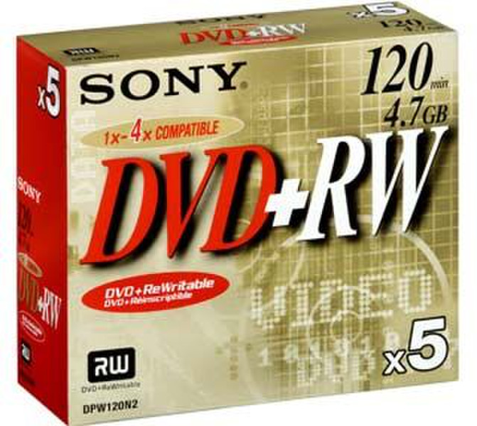 Sony 5DPW120 blank DVD