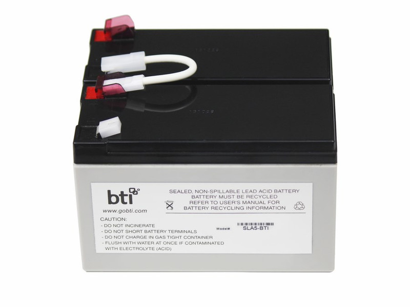 BTI RBC5-SLA5 Plombierte Bleisäure (VRLA) 7.2Ah 12V
