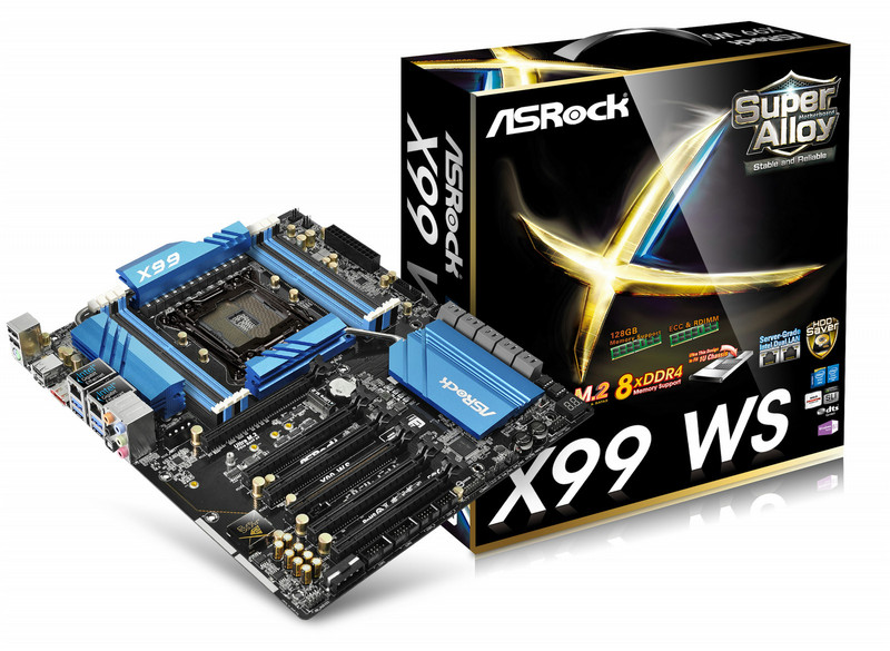 Asrock X99 WS Intel X99 LGA 2011-v3 motherboard