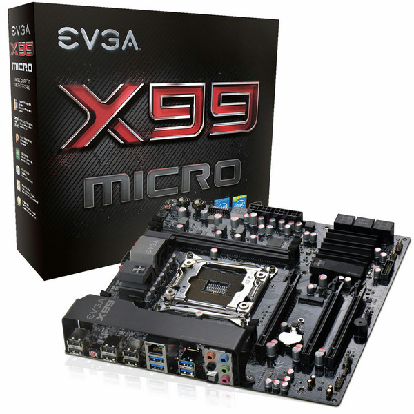 EVGA X99 Micro Intel X99 LGA 2011-v3 Микро ATX