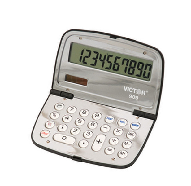 Victor Technology 909 Desktop Basic calculator Weiß Taschenrechner