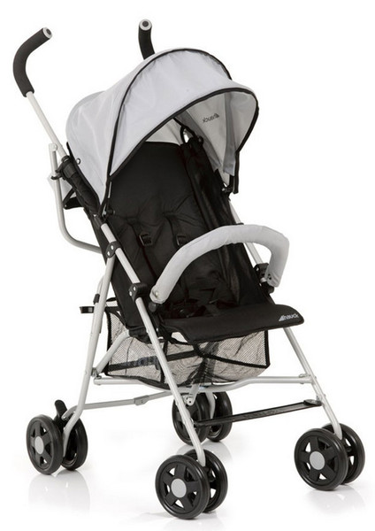 Hauck 112137 Lightweight stroller 1место(а) Черный, Cеребряный детская коляска