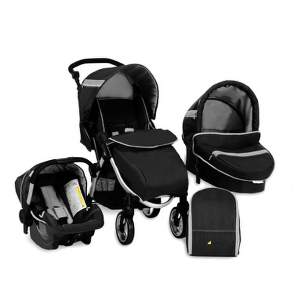 Hauck Apollo All in One Multifunction/Combi stroller Single Черный