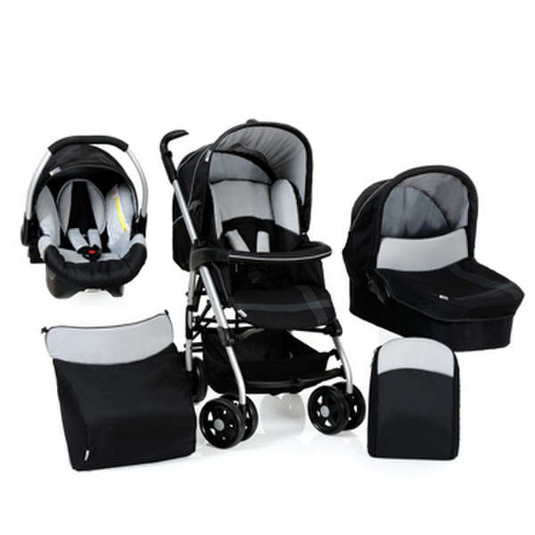 Hauck Condor All in One Set Travel system pram 1место(а) Черный, Серый