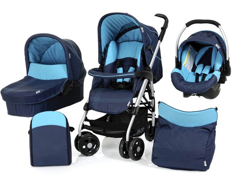 Hauck Condor All in One Set Travel system pram 1место(а) Синий