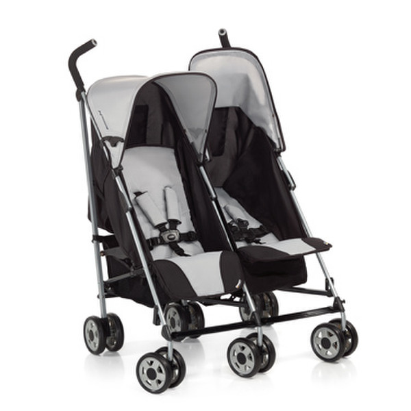 Hauck Turbo Duo Side-by-side stroller 2seat(s) Black,Grey