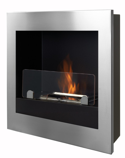 Tecno Air System Asolo Wall-mountable fireplace Bio-ethanol Stainless steel