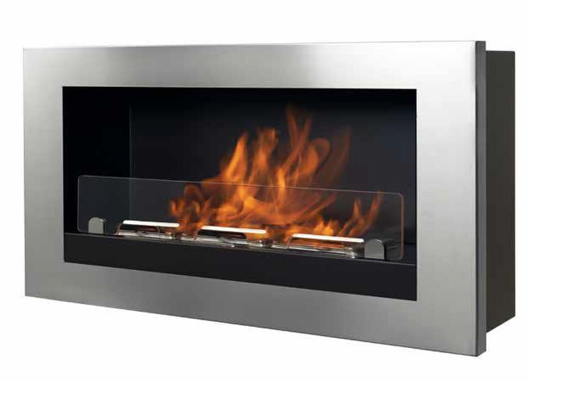 Tecno Air System Verona Wall-mountable fireplace Bio-ethanol Stainless steel