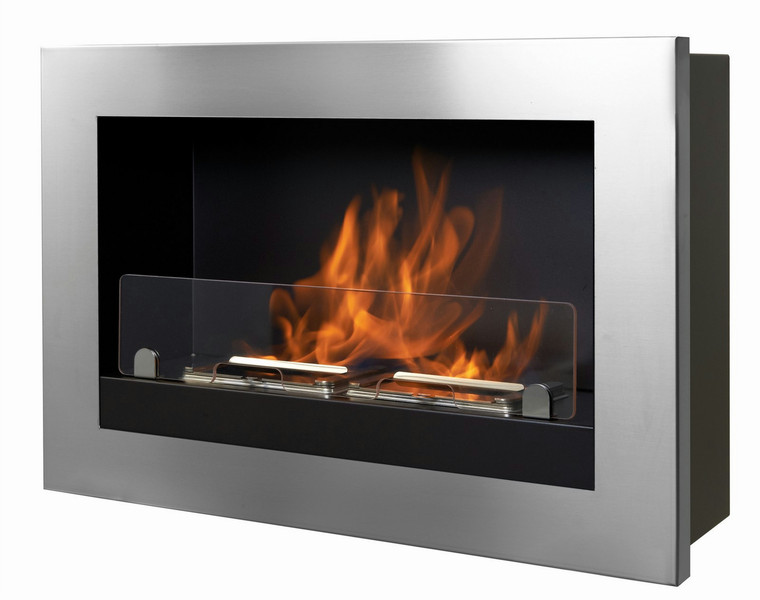 Tecno Air System Treviso Wall-mountable fireplace Ethanol Stainless steel