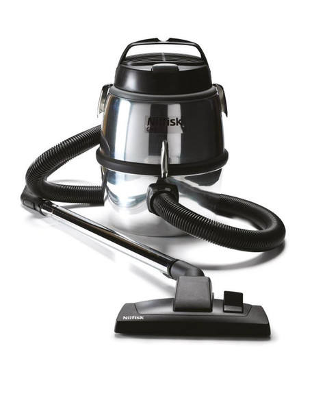 Nilfisk GM80 Cylinder vacuum cleaner 12.25L 1300W D Black,Silver