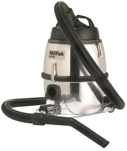 Nilfisk GM80 Cylinder vacuum cleaner 12.25L 1300W D Black,Silver