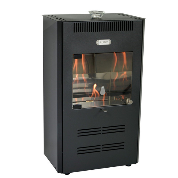 Tecno Air System Ruby Freestanding Bio-ethanol Black stove