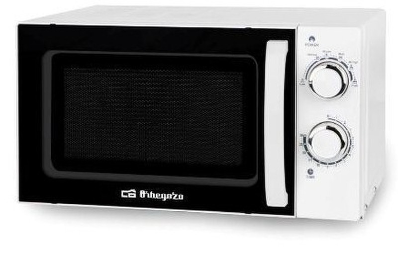 Orbegozo MIG 2030 Countertop 20L 700W Black,White microwave