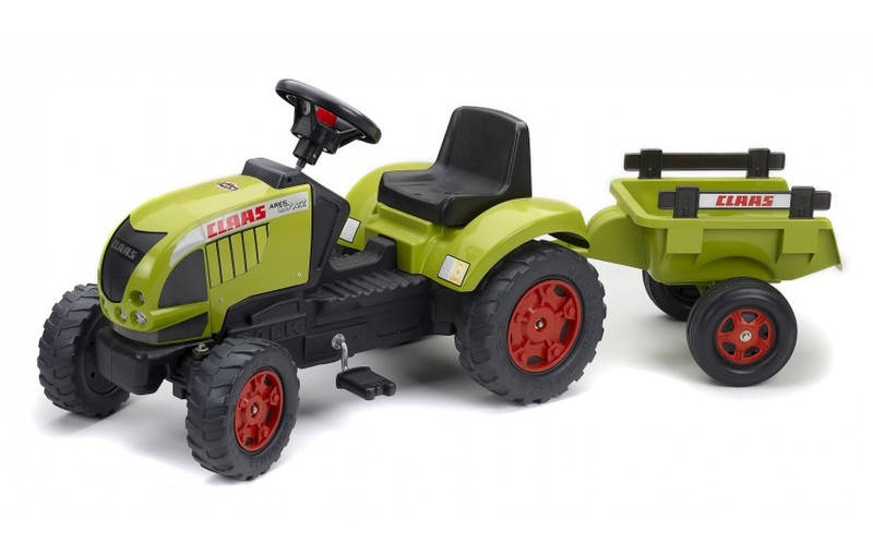 Falk 992C Pedal Tractor Black,Green ride-on toy