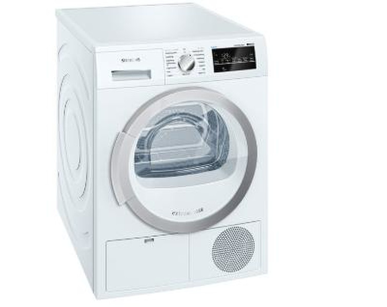 Siemens WT46G490NL Freistehend Frontlader 8kg B Weiß Wäschetrockner