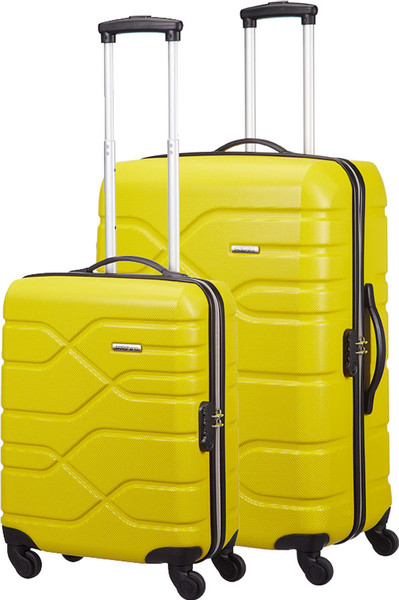American Tourister Houston City Set B Carry-on ABS Synthetik Gelb