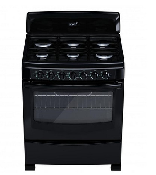 Acros AF5020B Отдельностоящий Черный кухонная плита