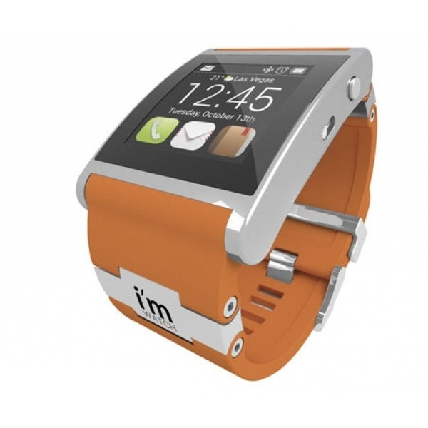 I AM i’m Watch 1.54Zoll TFT Silber Smartwatch