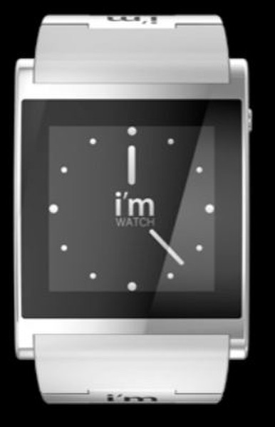 I AM i’m Watch 1.54Zoll TFT Silber Smartwatch