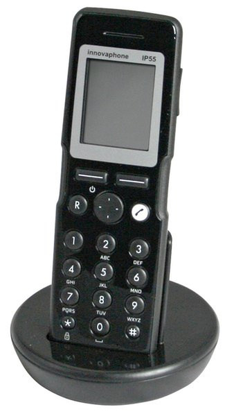 Innovaphone IP55 Беспроводная телефонная трубка Wi-Fi Черный