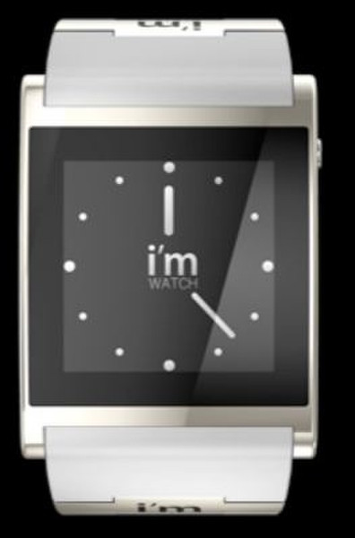I AM i’m Watch 1.54Zoll TFT Weiß Smartwatch