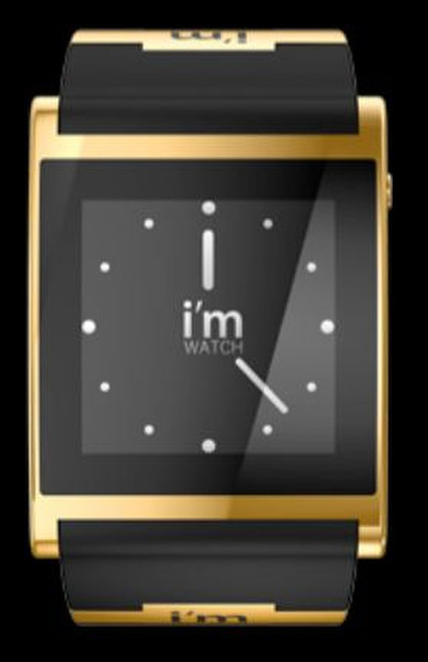 I AM i’m Watch 1.54Zoll TFT Gelb Smartwatch