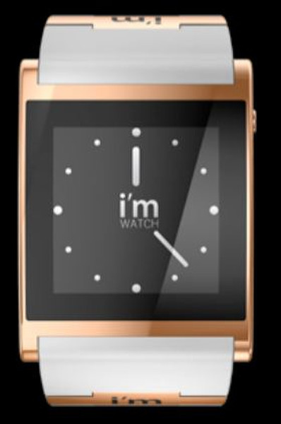 I AM i’m Watch 1.54Zoll TFT Gold,Pink Smartwatch
