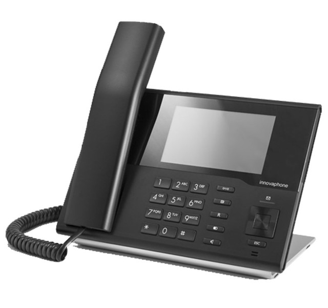 Innovaphone IP232 Проводная телефонная трубка Черный