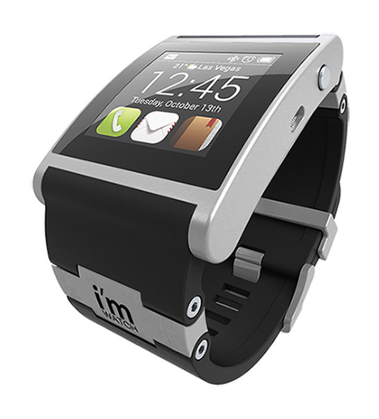 I AM i’m Watch 1.54Zoll TFT 95g Metallisch Smartwatch