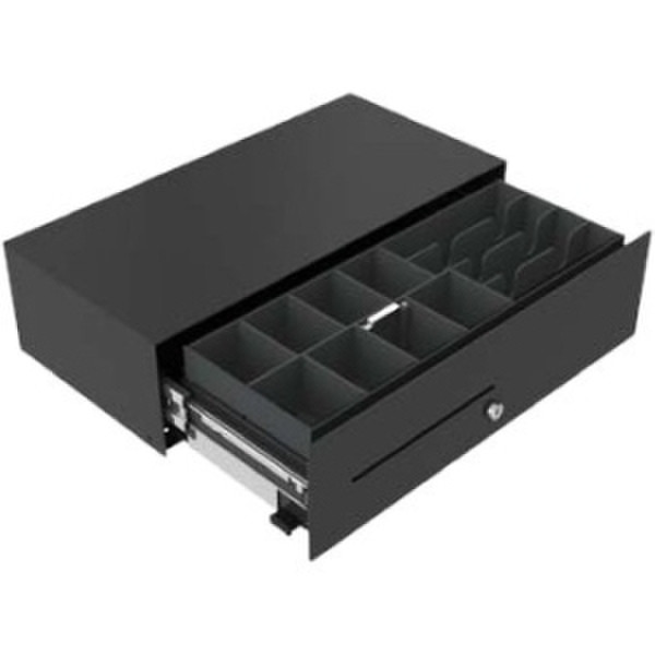Cash Bases MICRO-0158 Plastic,Steel Black cash box tray