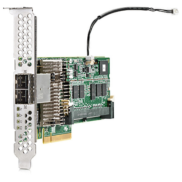 Hewlett Packard Enterprise Smart Array P441/4GB FBWC 12Gb 2-ports Ext SAS PCI Express x8 3.0 12Gbit/s RAID controller