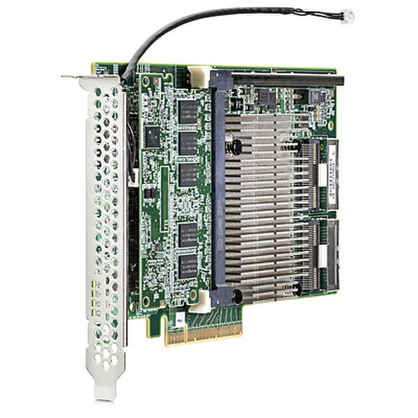 Hewlett Packard Enterprise Smart Array P840/4GB FBWC 12Gb 2-ports Int SAS PCI Express x8 3.0 12Gbit/s RAID controller