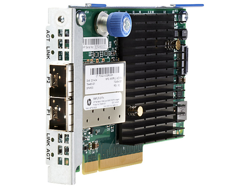 Hewlett Packard Enterprise FlexFabric 10Gb 2-port 556FLR-SFP+ Eingebaut Faser 10000Mbit/s