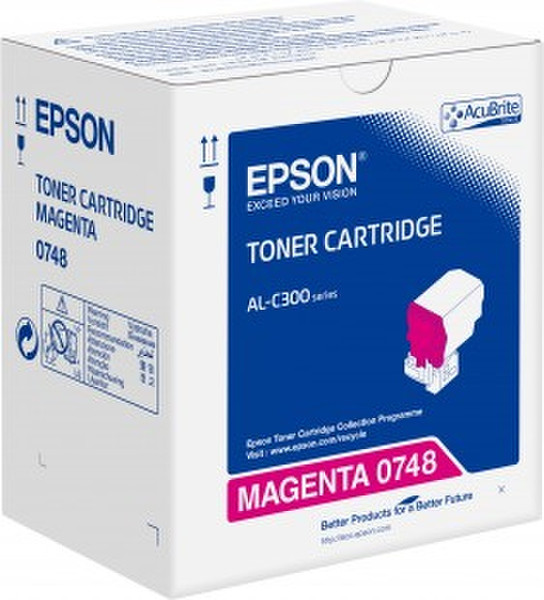 Epson C13S050748 Toner 8800pages Magenta laser toner & cartridge